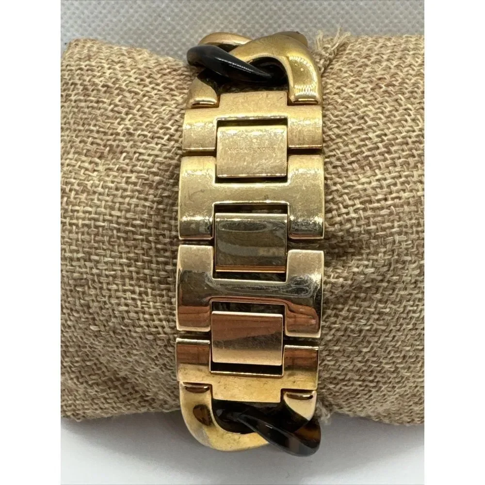 Michael Kors MK4269 Women's Gold Stainless Steel Analog Dial Quartz Watch JNA855